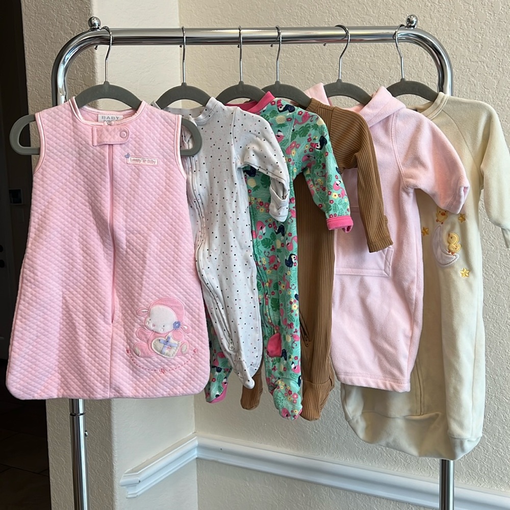 0-3M Pajama and Sleepsack Bundle